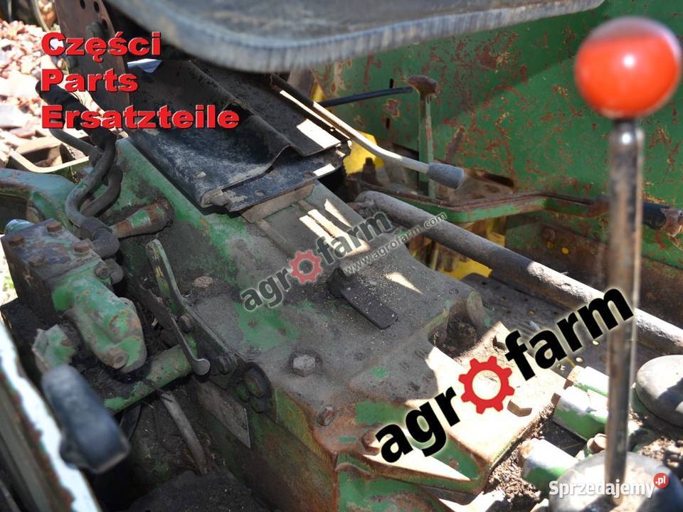 John Deere 1640 części silnik skrzynia biegów Byków