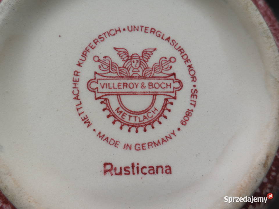 Bulionówka Villeroy Boch z serii Rusticana Red