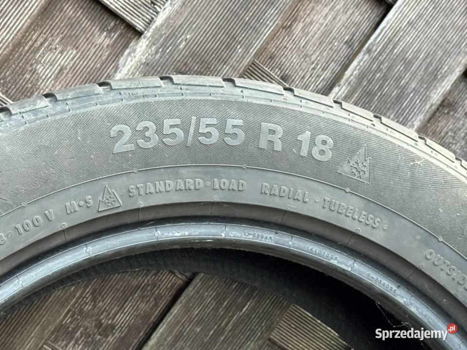 2x Opona 23555 R18 Continental ok 5mm V do 240 km/h Suwałki