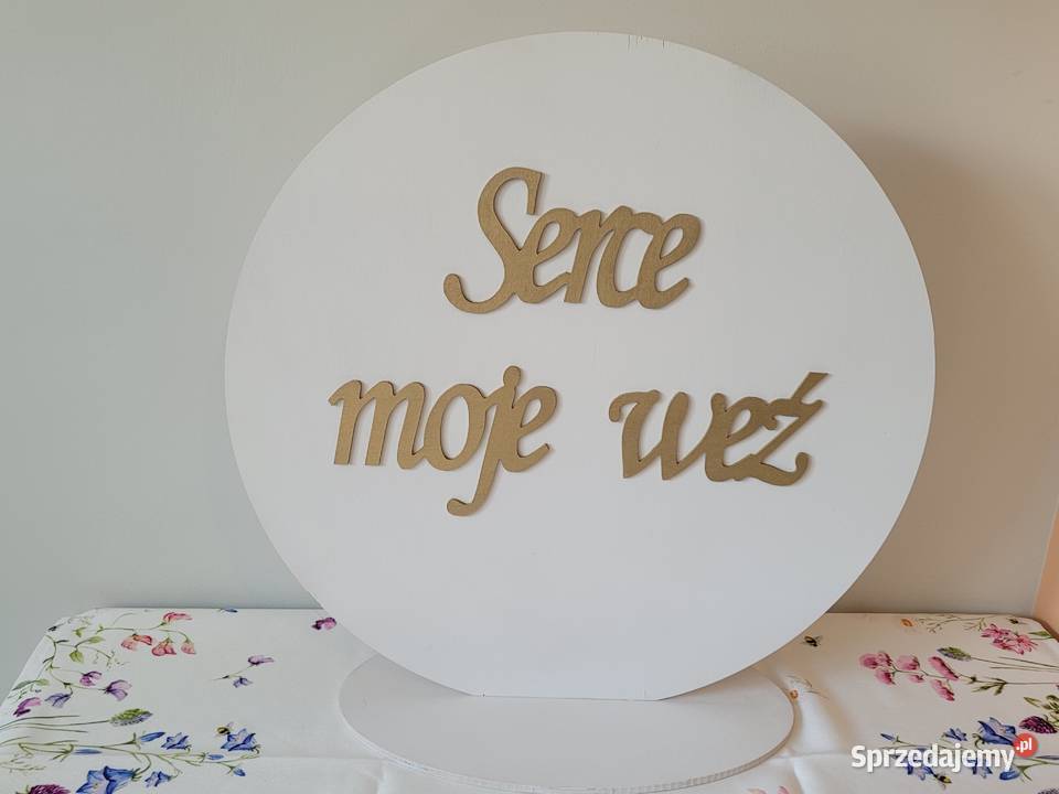 Hostia Koło z napisem Serce moje weź Komunia Św Pozostałe Chomranice sprzedam