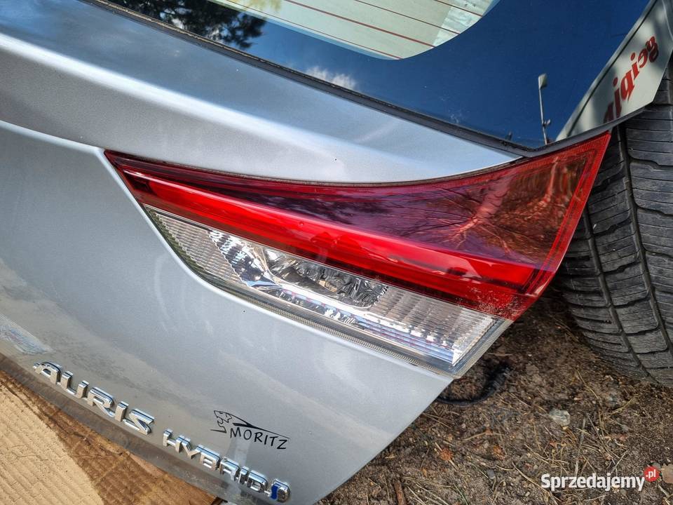 KLAPA TYLNA TYŁ BAGAŻNIKA SZYBA 1G6 TOYOTA AURIS