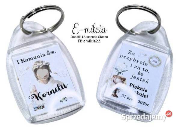 Podziękowania Gości z okazji I Komunii Św Chrztu