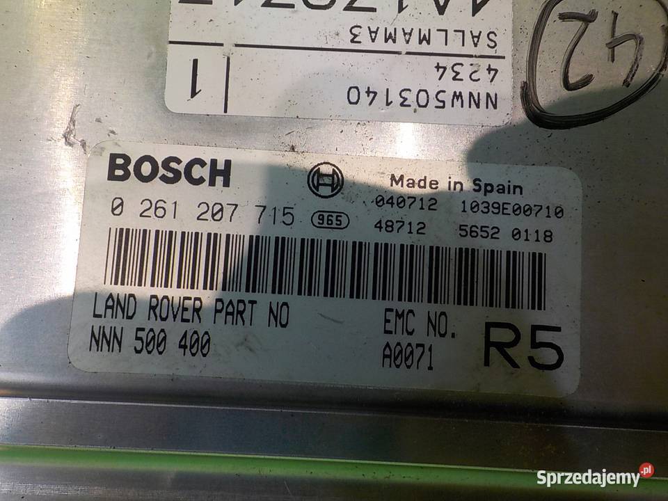RANGE ROVER L322 I 44 V8 05r sterownik komputer osobowe mazowieckie