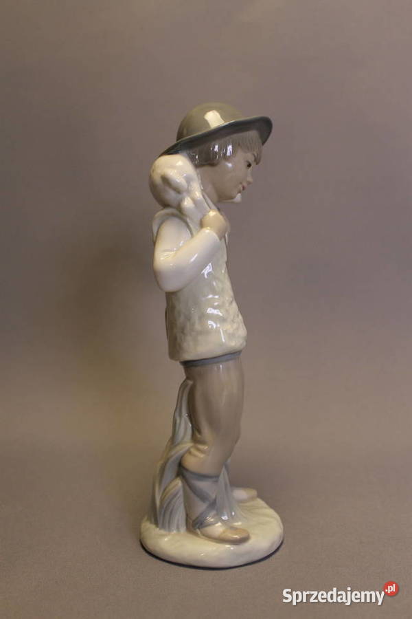 Porcelana figura LLADRO seria Zaphir Pasterz zachodniopomorskie Dobrzany