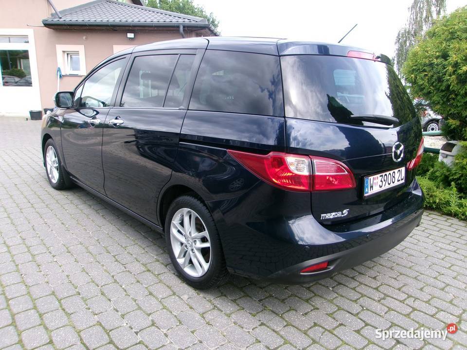 Mazda 5 Sprowadzona 7 osobowa 16 isofix Dolna Grupa sprzedam