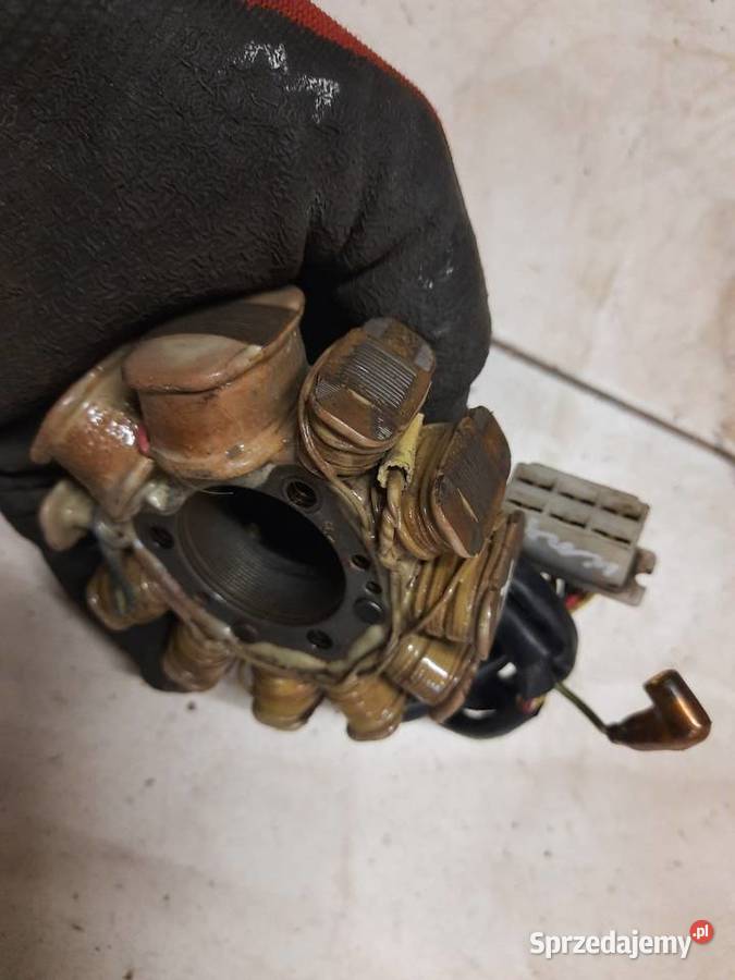 Kawasaki KMX 125 iskrownik stojan alternator dolnośląskie Jelenia Góra