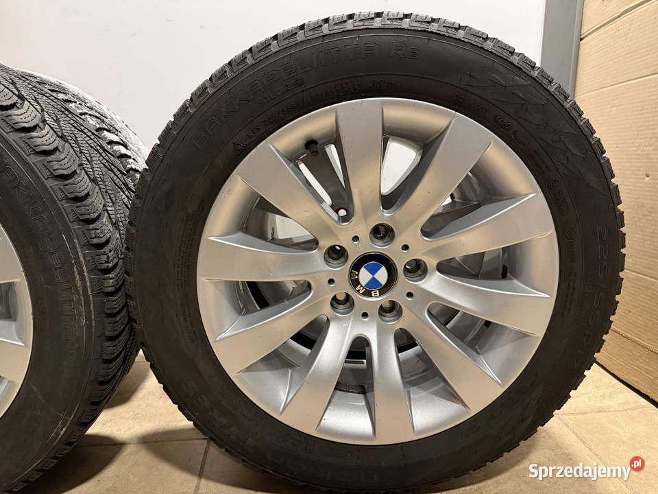 Zestaw 4 kół z oponami BBS BMW E46 E87 E90 E91 Samochodowe warmińsko-mazurskie Lidzbark Warmiński