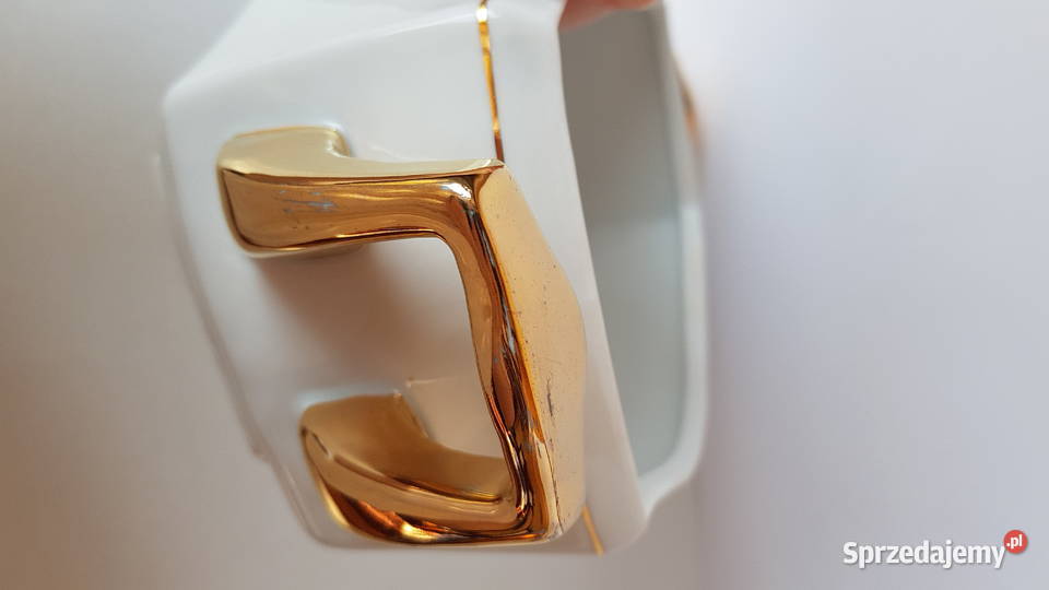 Stara porcelanowa waza fason Lwów Huta