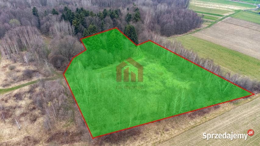 sprzedaży gruntu Żyznów 10400m2