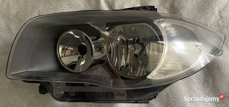 Lampa lewy przod bmw 1 E81 E82 E87 valeo europa lewe Lampy przednie śląskie Jasienica