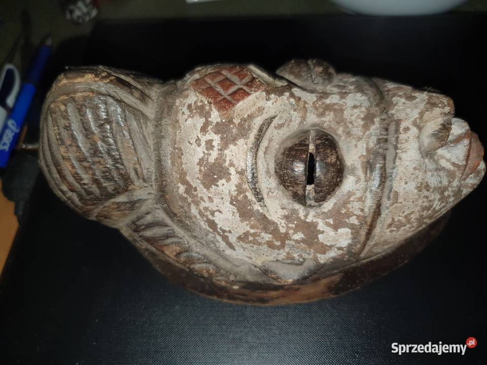 Stara maska z Gabonu 100letnia Wrocław sprzedam