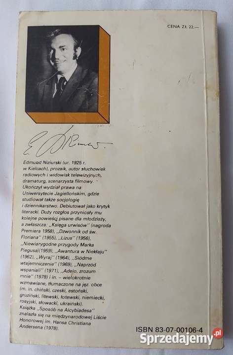 SPOSÓB NA ALCYBIADESA Edmund Niziurski Hajnówka