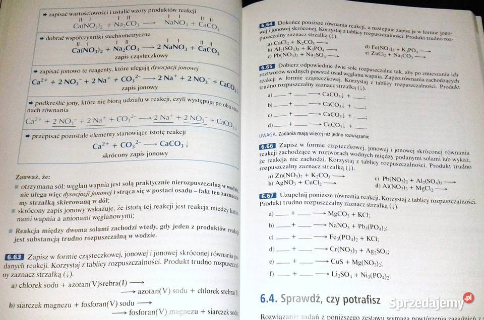 Zbiór zadań z chemii Gimnazjum 13 Maria A Bigos Rok wydania 2009