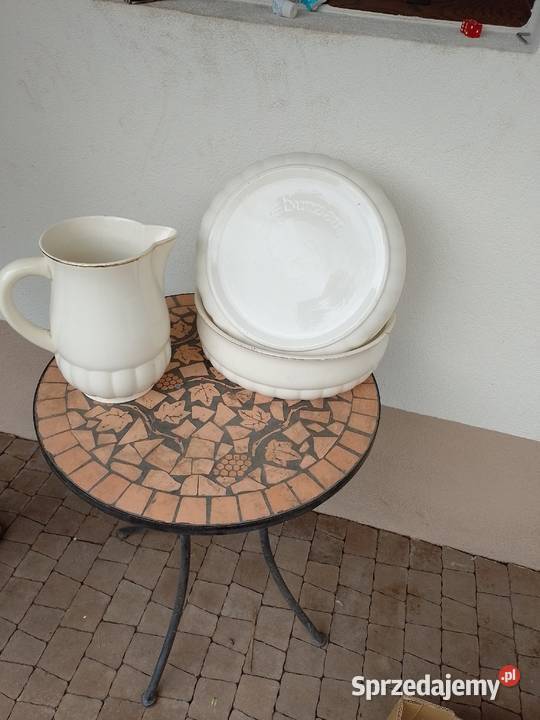 Zestaw toaletowy Bunzlau Przedwojenny Kielce