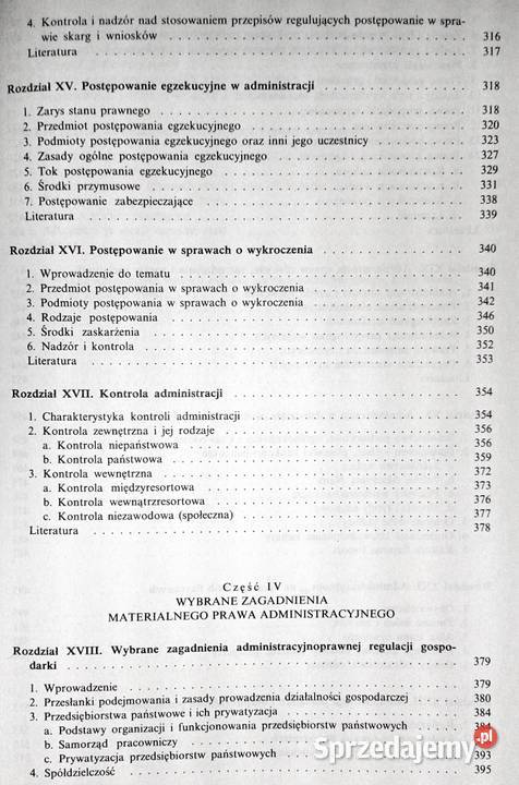 Polskie prawo administracyjne Jacek Lang Jerzy Rok wydania 1995 Chełm