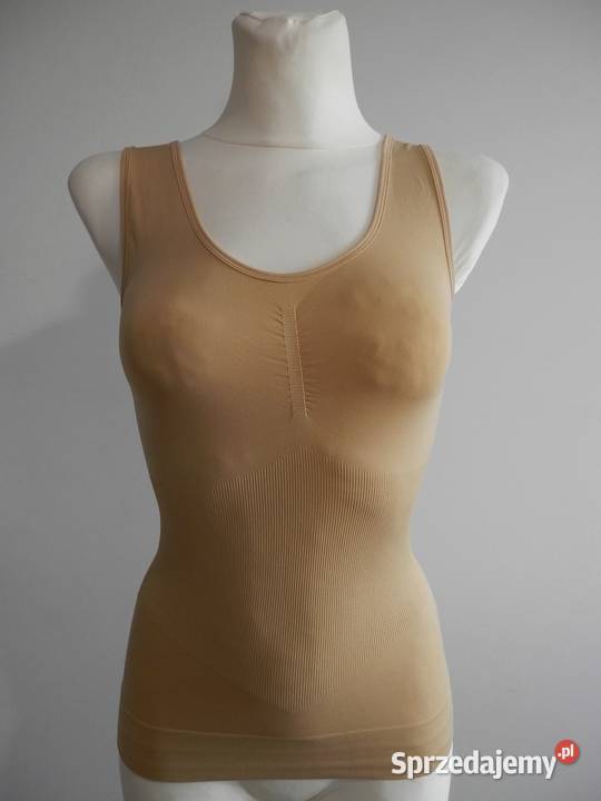 Koszulka Bieliźniana Modelująca Talię Bezszwowa podlaskie Łomża