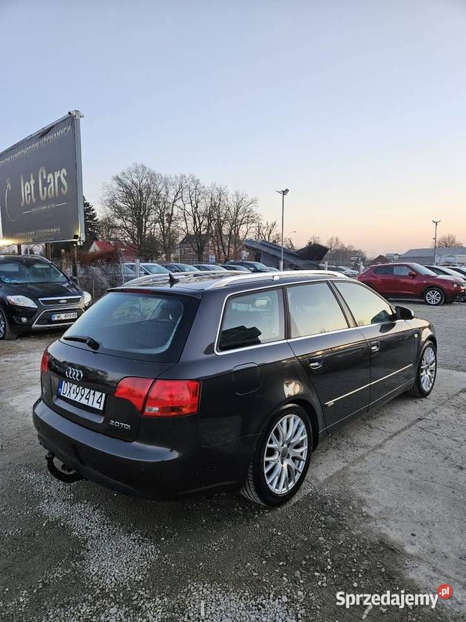 Audi A4 B7 20 TDI Automat S line Skóra Xenon Samochody osobowe dolnośląskie Wrocław