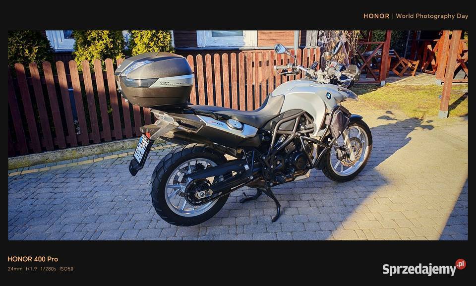 BMW f650 GS TWIN dwa cylindry 2011 pojemność podgrzewane manetki