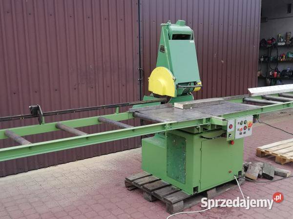 PIŁA POPRZECZNARADIALNA Z POSUWEM HYDRAULICZNYM Zielona Góra
