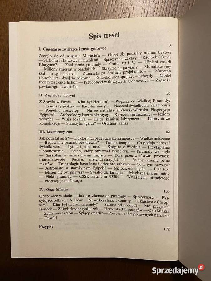 Erich von Daniken Oczy sfinksa Tajemnice piramid Katowice