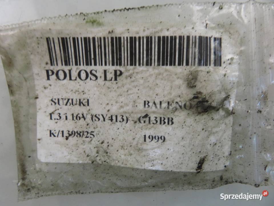 PÓŁOŚ LEWA PRZEDNIA SUZUKI BALENO 13 i 16V osobowe