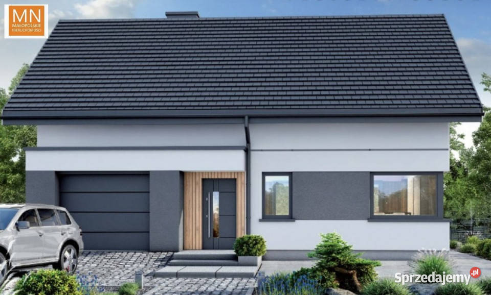 Dom wolnostojący Wilków Pod Lasem 128m2 mieszkalny małopolskie