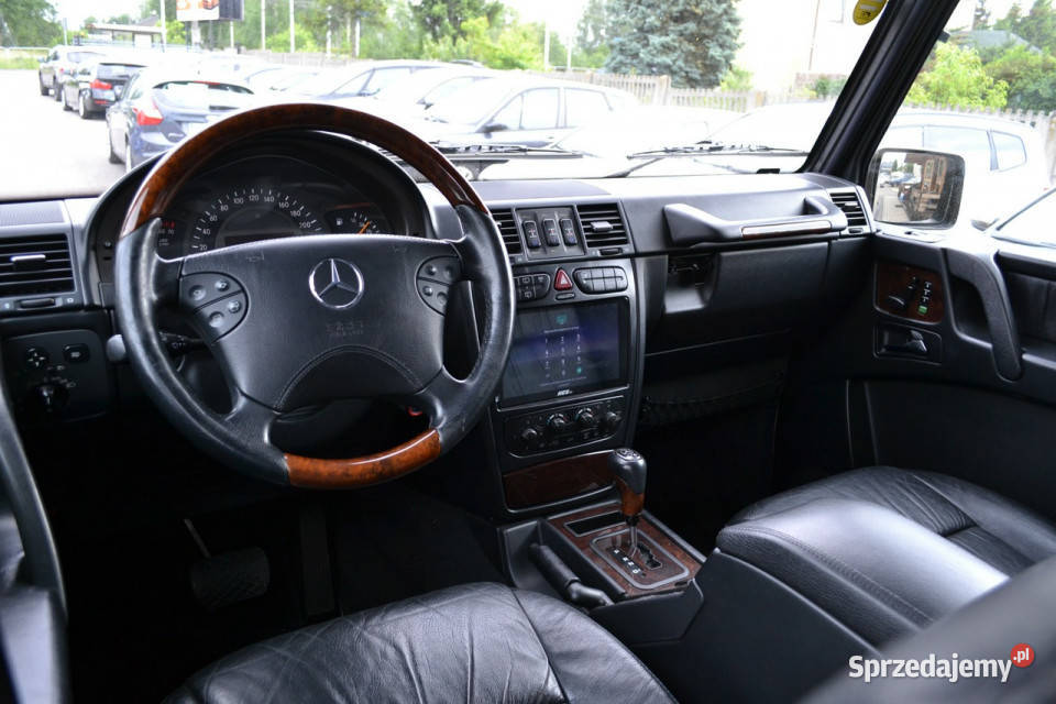 Mercedes G 500 G 500LLEDZadbany W463 1992 reflektory ksenonowe Częstochowa sprzedam