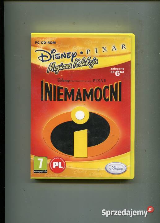 Iniemamocni Disney Pixar Gra CD Szczecin sprzedam