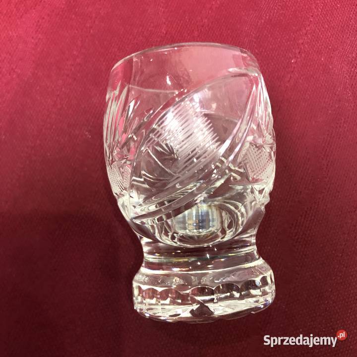 Kryształ karafka 6 kieliszków PRL Vinatage lata Kraków