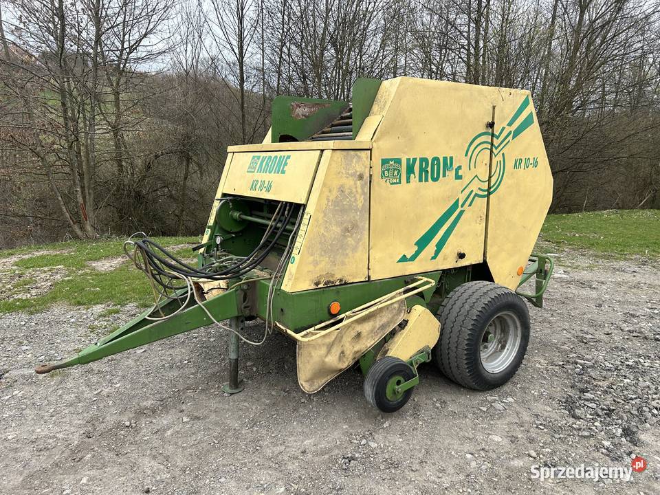Prasa rolująca belująca Krone 1016 belarka nieuszkodzony małopolskie Nowy Sącz