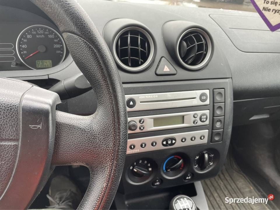 Ford Fiesta 125Benzyna 2005r Klima Alu Zamiana podlaskie Rutki-Kossaki sprzedam