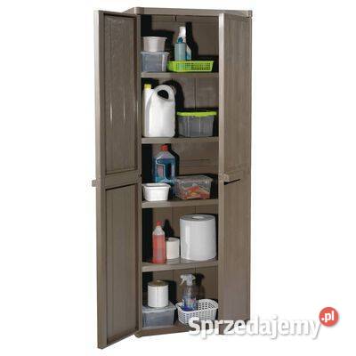 vidaXL Szafka ogrodowa brązowa 65x45x172 PP Warszawa sprzedam