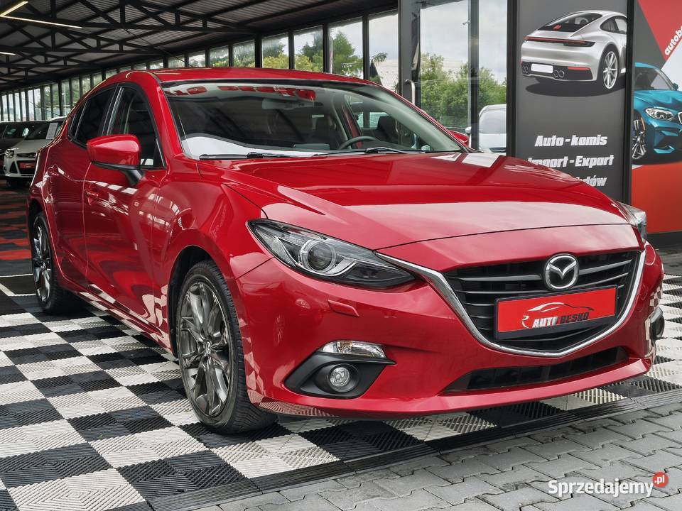 Mazda 3 NOWA PIĘKNY KOLOR 20 Benzyna Serwisowana elektryczne szyby