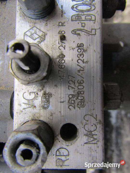 POMPA ABS 10 TCE DACIA DUSTER II 476602788R Układ ABS i ESP sprzedam