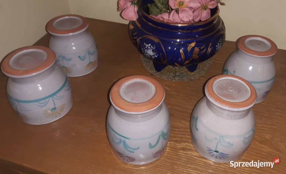 5 Kubków i 6 Kieliszków Ceramicznych dość Kraków