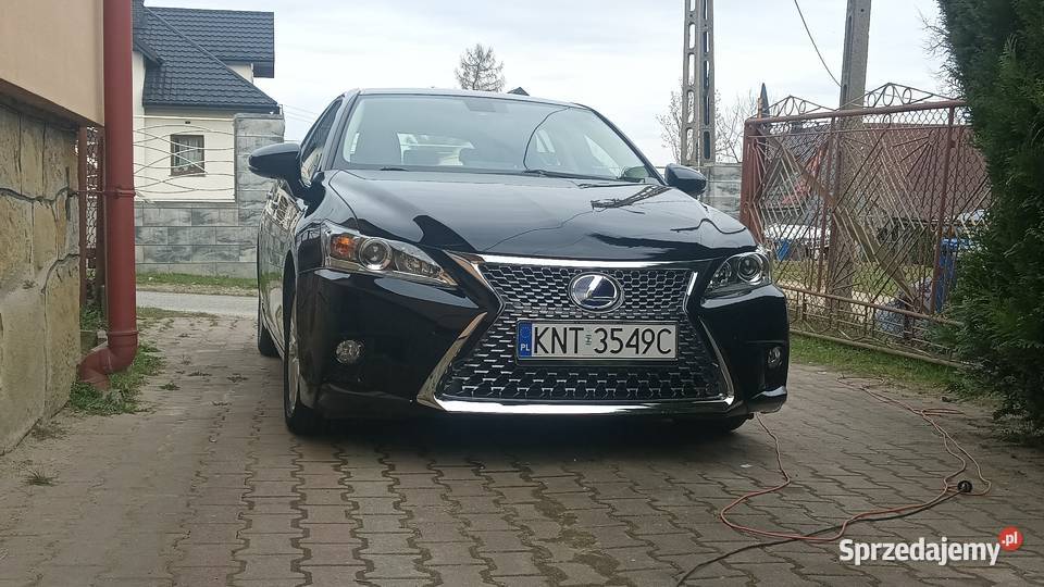 Lexus Ct Bezobsługowa Hybryda Leedy Kamera Nowy Targ