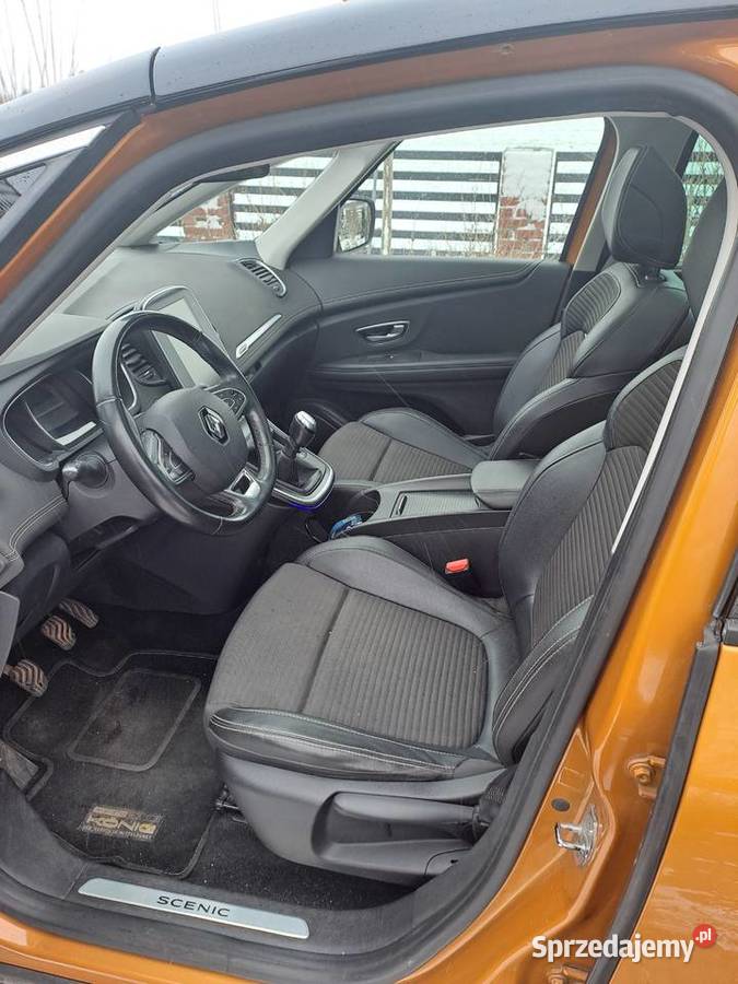 Renault Scenic pomarańczowy kujawsko-pomorskie Nakło nad Notecią