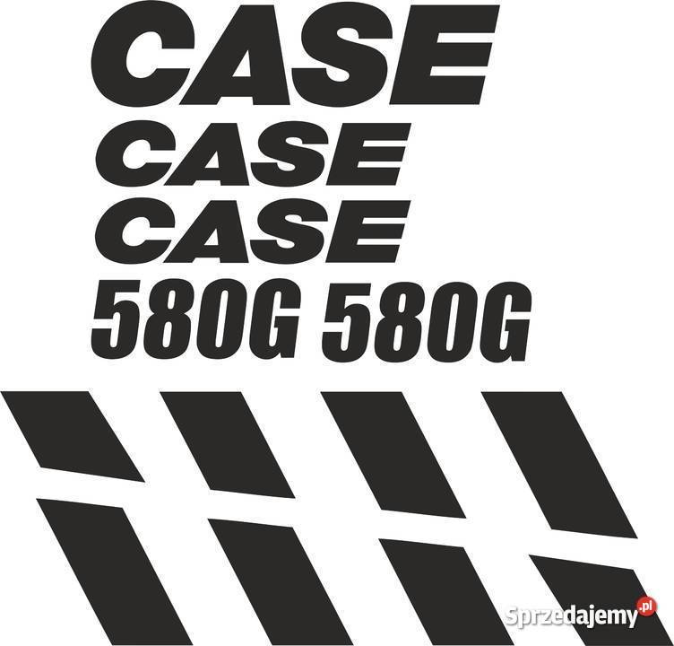 naklejki case 580g Jeżewo sprzedam