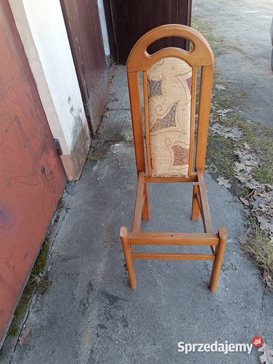 Dębowy Stary stół z 8 krzesłami SOLIDNY Stoły z krzesłami Baranów Sandomierski