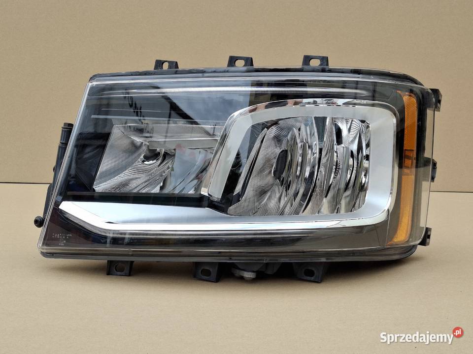 SCANIA RS REFLEKTOR LEWY FULL LED LAMPA LEWA Bieleń