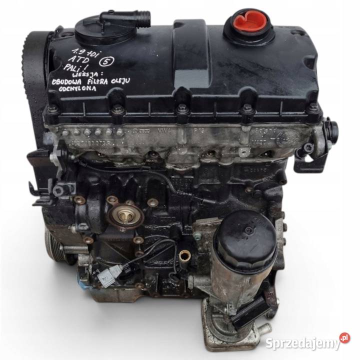 SILNIK Skoda Fabia I 19 TDI 101 9908r pali ATD Chełm
