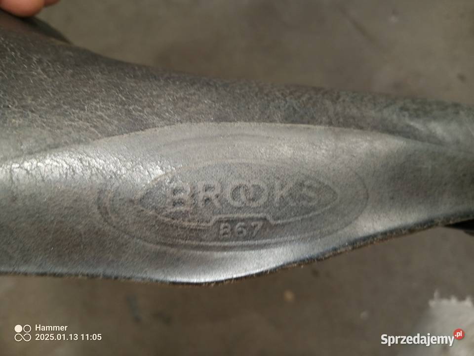 Siodełko skórzane Brooks B67 Ciosaniec