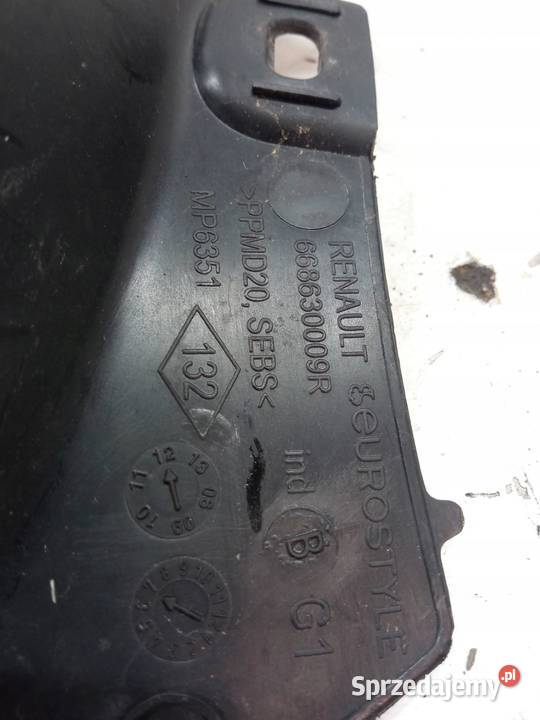 OSŁONA 668630009R 668620010R PODSZYBIA LEWA świętokrzyskie