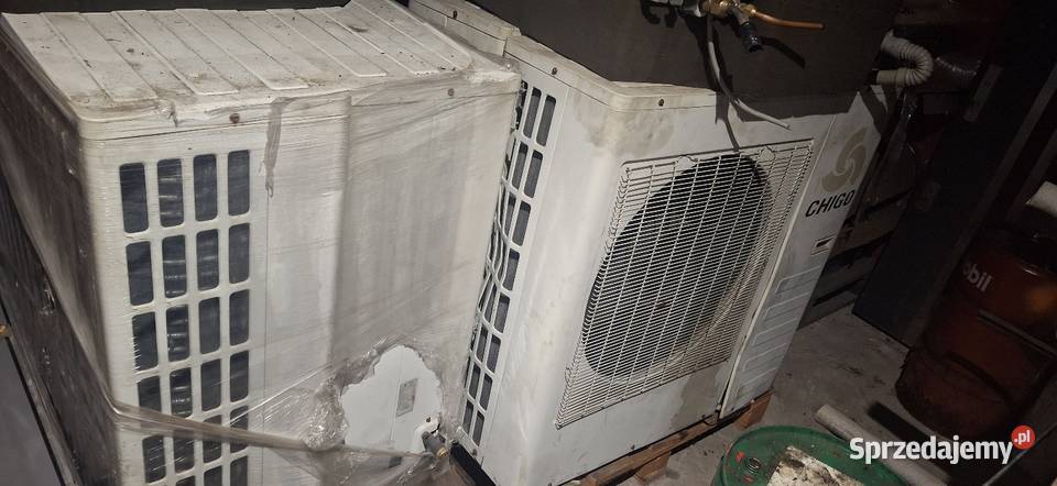 Klimatyzatory Chigo Duże W pelni sprawne na gaz Podrzewie