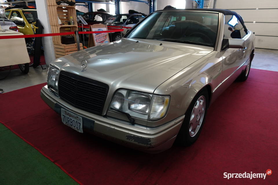 Mercedes A124 Cabrio 32 benzyna Super Baza Na ESP łódzkie Zgierz