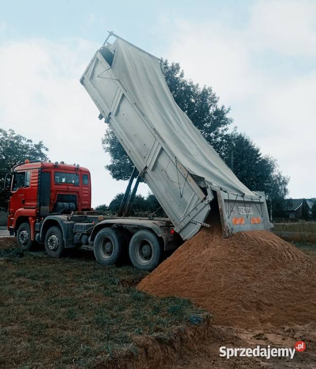 Piasek Ziemia Żwir Kamień drogowy Gruz Transport Piasek budowlany podkarpackie Łańcut