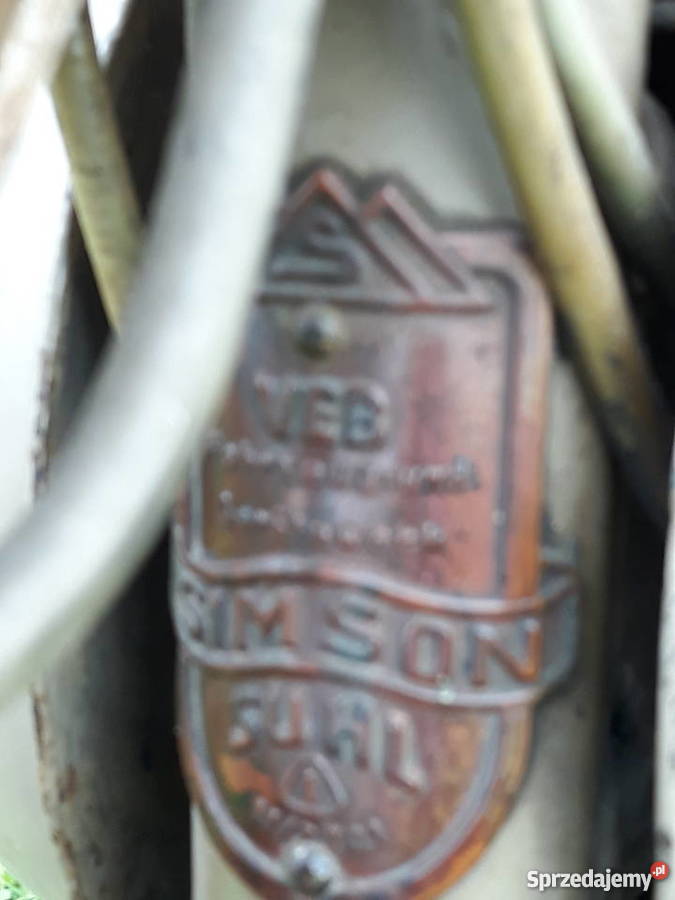 Sprzedam Klasyka Motor Simson z 1958r benzyna Fasty