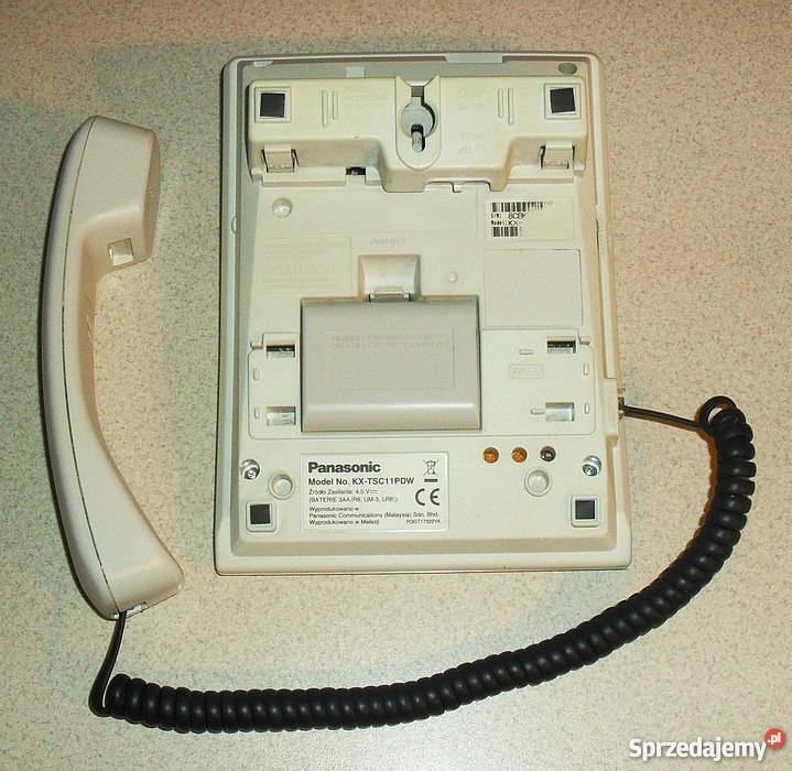 Telefon stacjonarny Panasonic KXTSC11PDW Gliwice