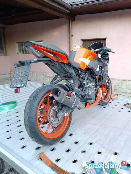 SPRZEDAM KTM RC 125 TŁUMNIK AKRAPOVIC KTM Wilkowice