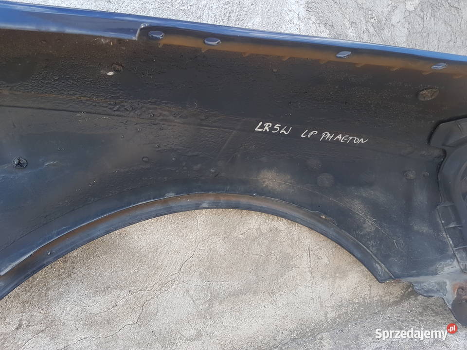VW Phaeton błotnik lewy przód LR5W części blacharskie